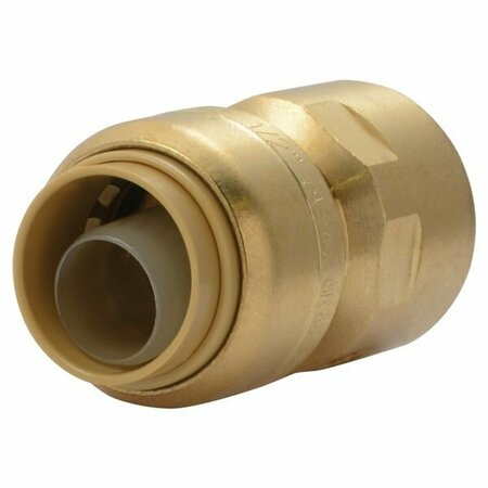 CASH ACME U072LFA4 FEMALE ADAPTOR 12 IN SB BRASS, 4PK UR072A4